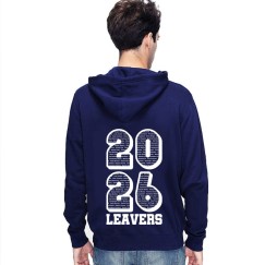  Leavers Graduation Hoodie 2026 Top Bottom Design Stars & Stripes Hood